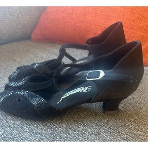 Diamanté dance shoes